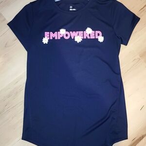 Size 14 kids navy blue shirt
